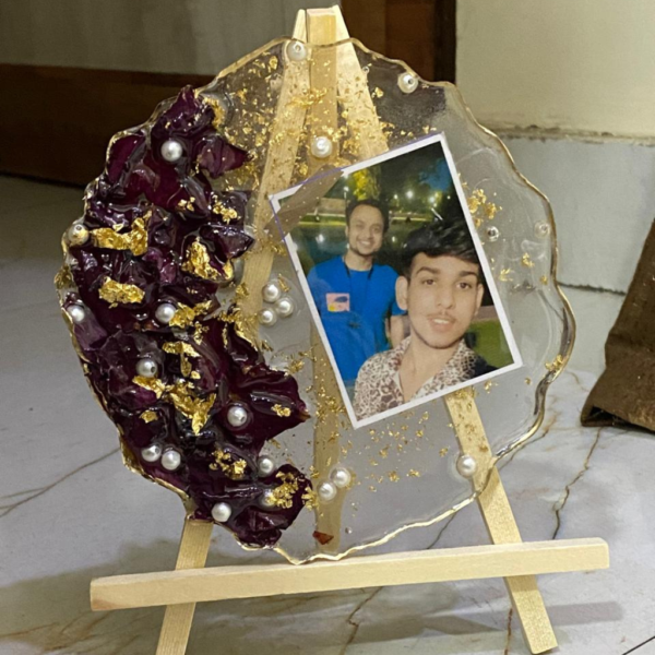 8' Rose preserved photoframe - Image 4