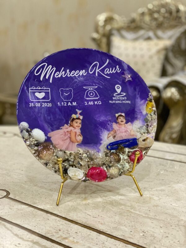 8' Baby Umbricial code keepsake