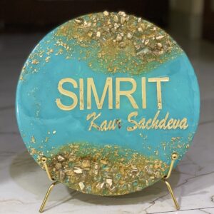 resin name plate